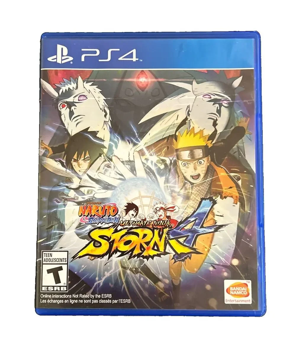 Naruto Shippuden Ultimate Ninja Storm 4 Sony PlayStation 4 2016 PS4 Tested Works